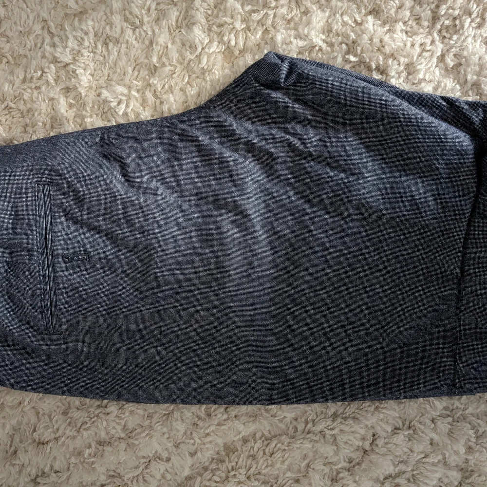 Express Charcoal Flat Front Shorts Bermuda